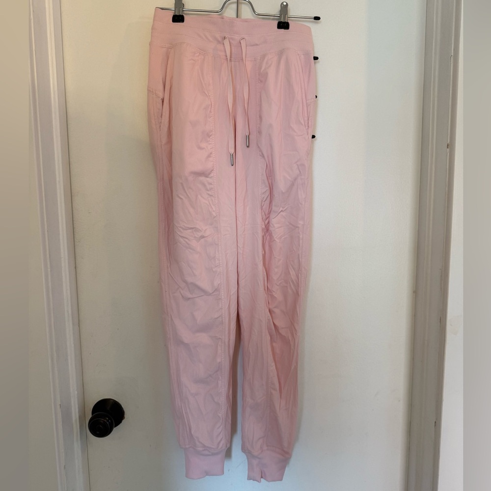 Light Pink Lululemon Dance Studio Jogger